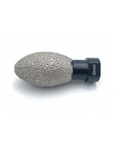 Oval Fresa Diamantada Ø30mm x 50mm M14