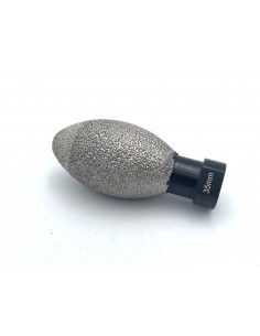 Oval Diamond Bit Ø35mm x 60mm M14