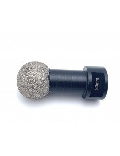 Fresa Diamantada Esférica Ø30mm M14