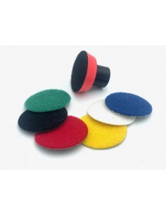 Set 6 Diaface Velcro Mini Discs Ø50mm and Backing Pad M14