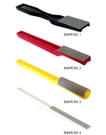 copy of Set 5 Electroplated Diamond Files 210mm