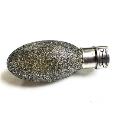 Oval Fresa Diamantada Galvanizada Ø35mm x 60mm M14