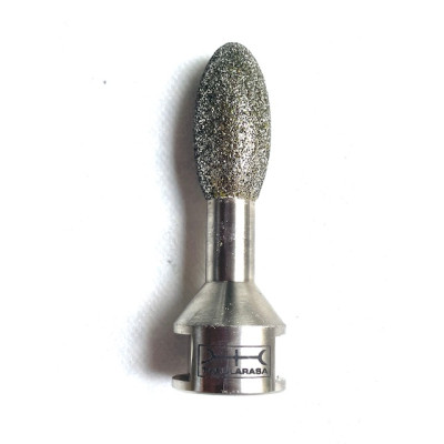 Oval Fraise Diamantée Électrolytique Ø20mm x 40mm M14