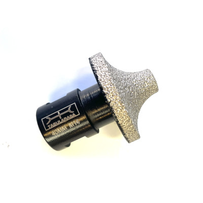 Half Bullnose Diamond Bit Ø40x10mm R15 M14