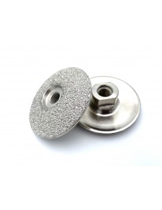 Mini Copa Diamantada Convexa Soldada al Vacío Ovo Ø80mm M14